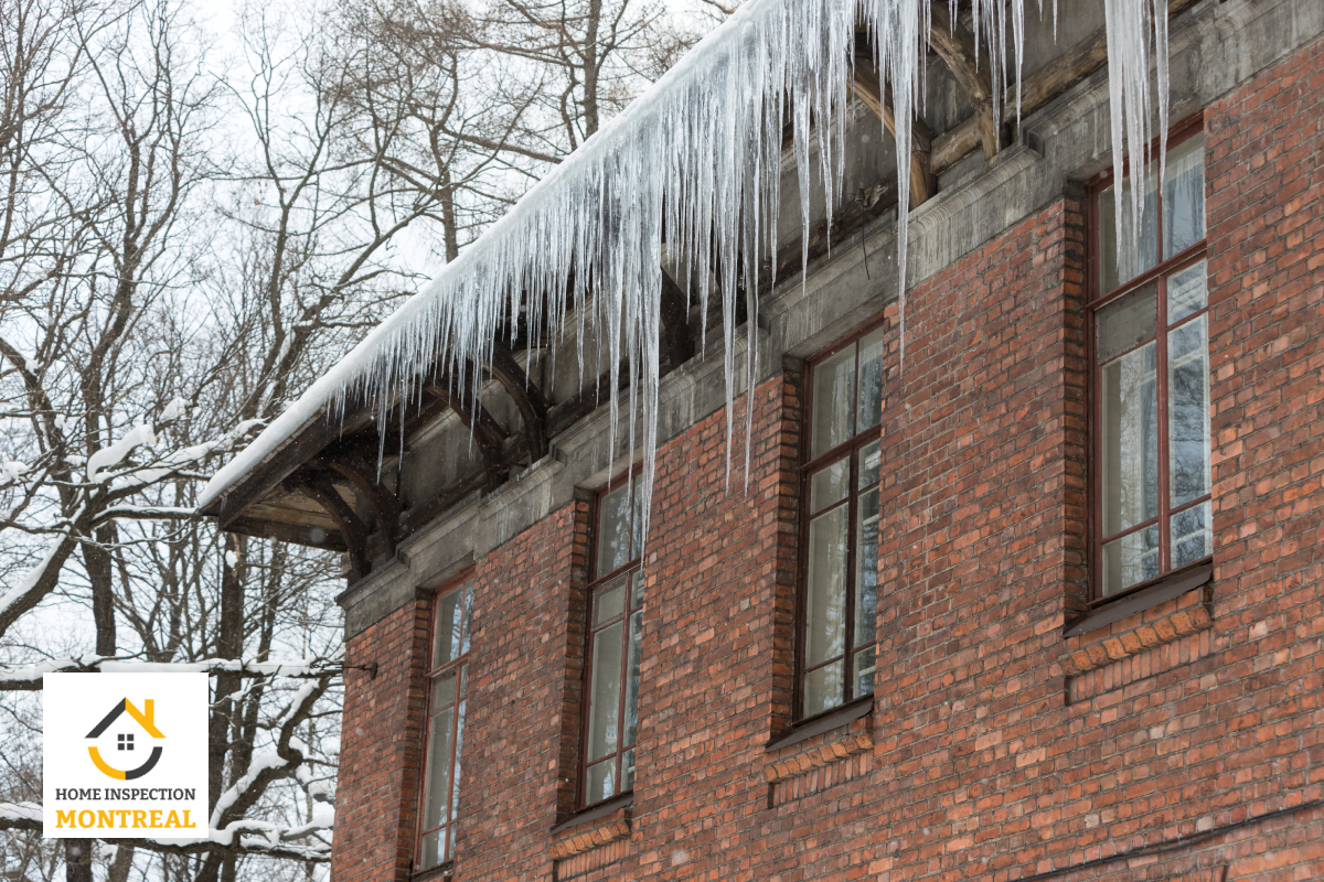 ice dams home inspector montreal canada